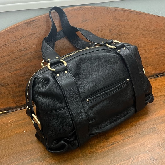 Michael Kors Pebble Leather Buckle Shoulder Bag - Picture 4 of 4